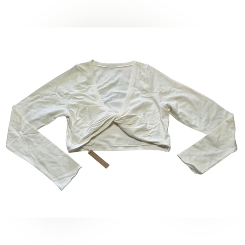 SKIMS Cream Cotton T-Shirt